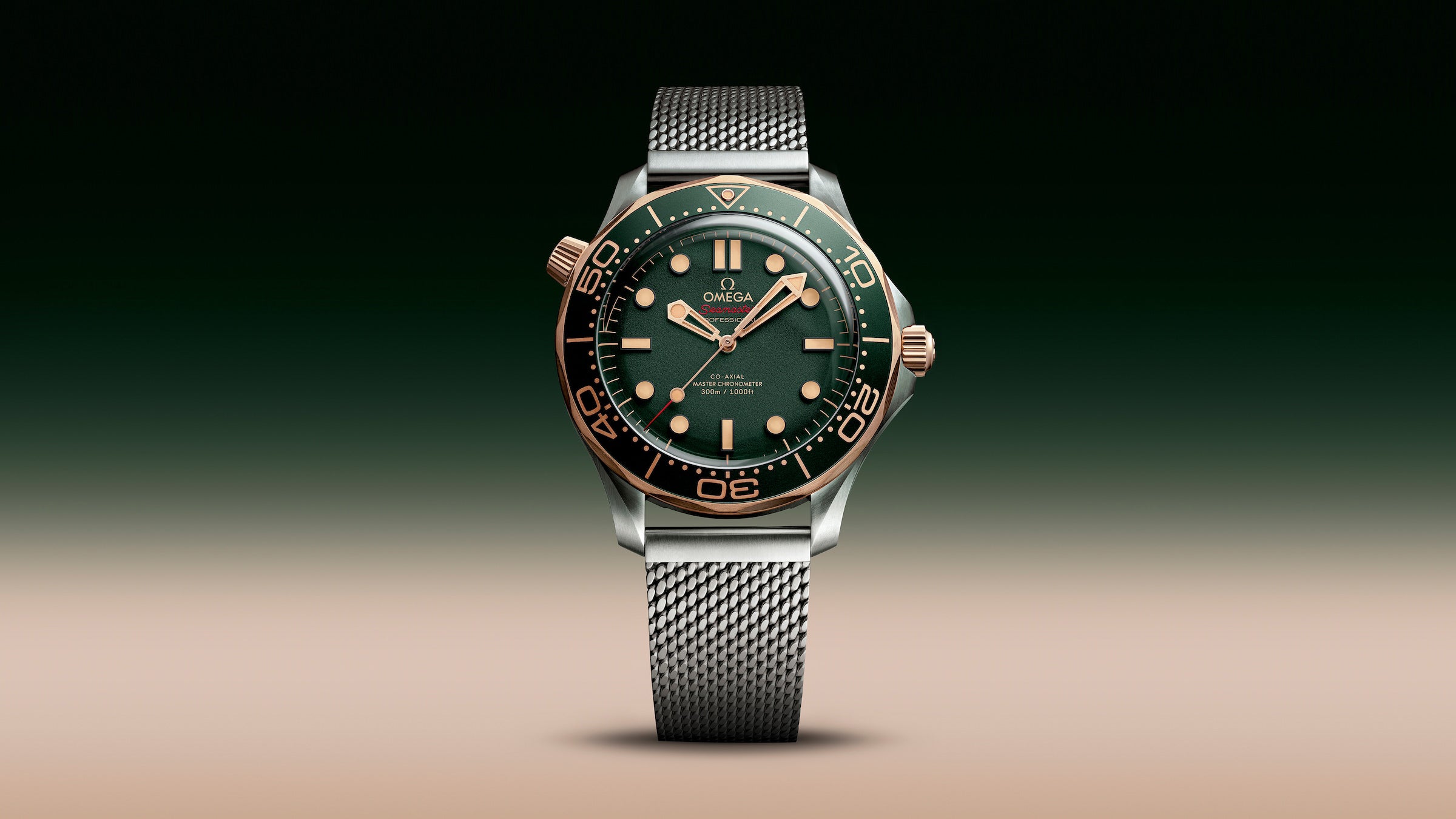OMEGA】オメガ新作 シーマスター ダイバー300M ブロンズゴールド 発表