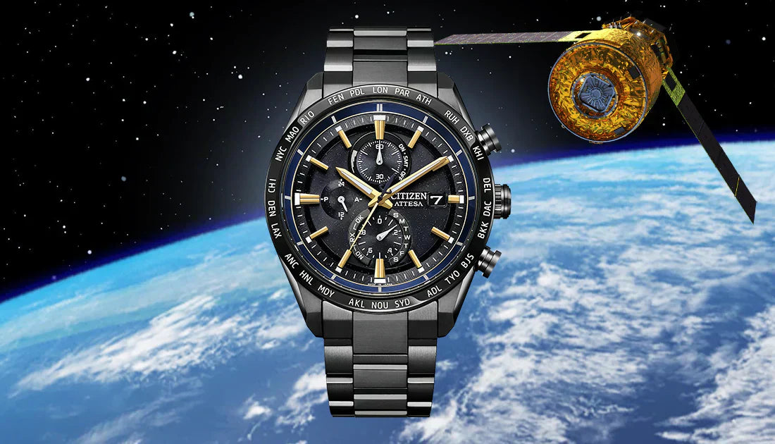 ATTESA] 宇宙空間を感じさせるJAXAコラボ限定モデル AT8289-67Eを徹底