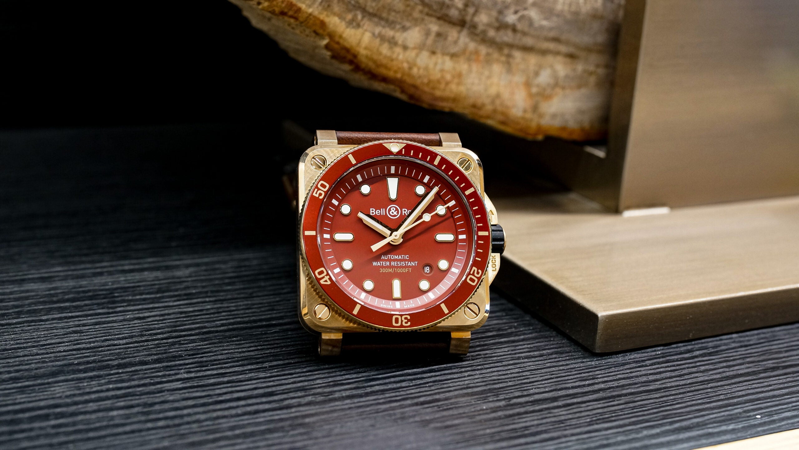 ベル&ロス】2021年新作「BR 03-92 DIVER RED BRONZE(世界限定999本