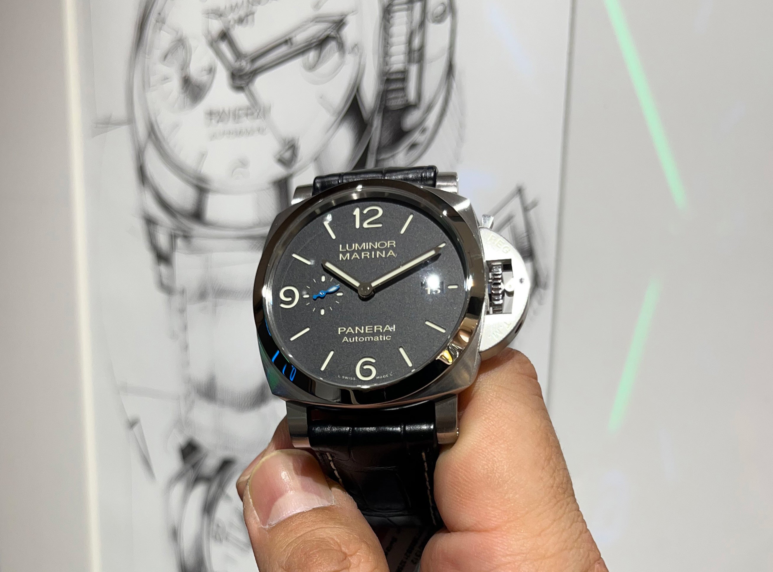 パネライ】大人気の定番モデルであり名作モデル「ルミノール マリーナ