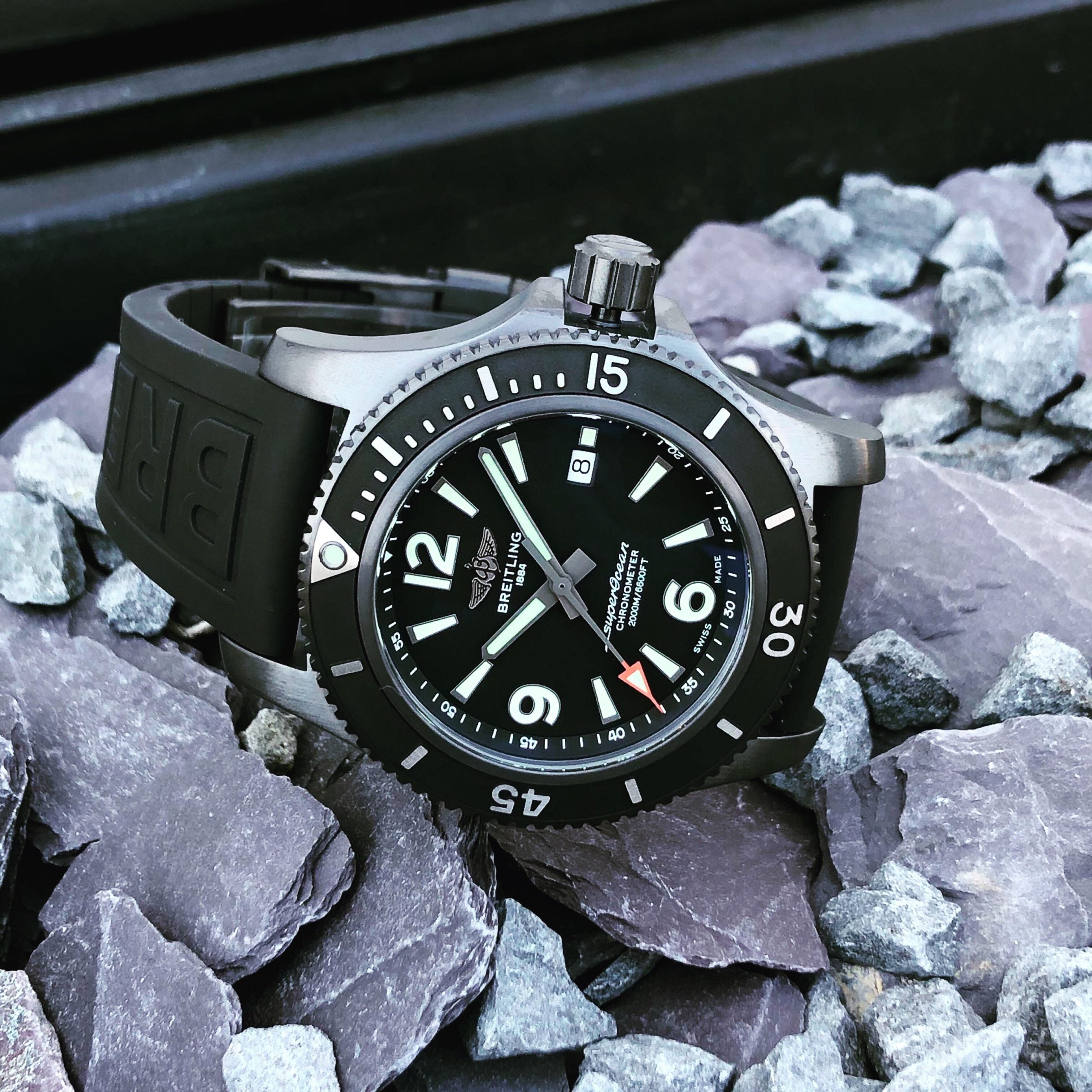 ブライトリング】2000m防水のパワーと機能性のスーパーオーシャン