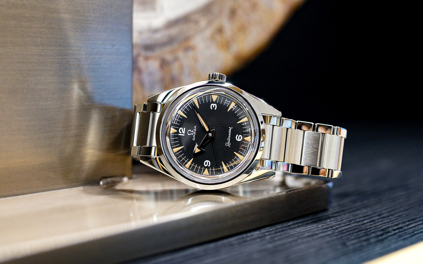 OMEGA レイルマスター　1957 トリロジー 新入荷】限定モデル オメガ レイルマスター 1957 