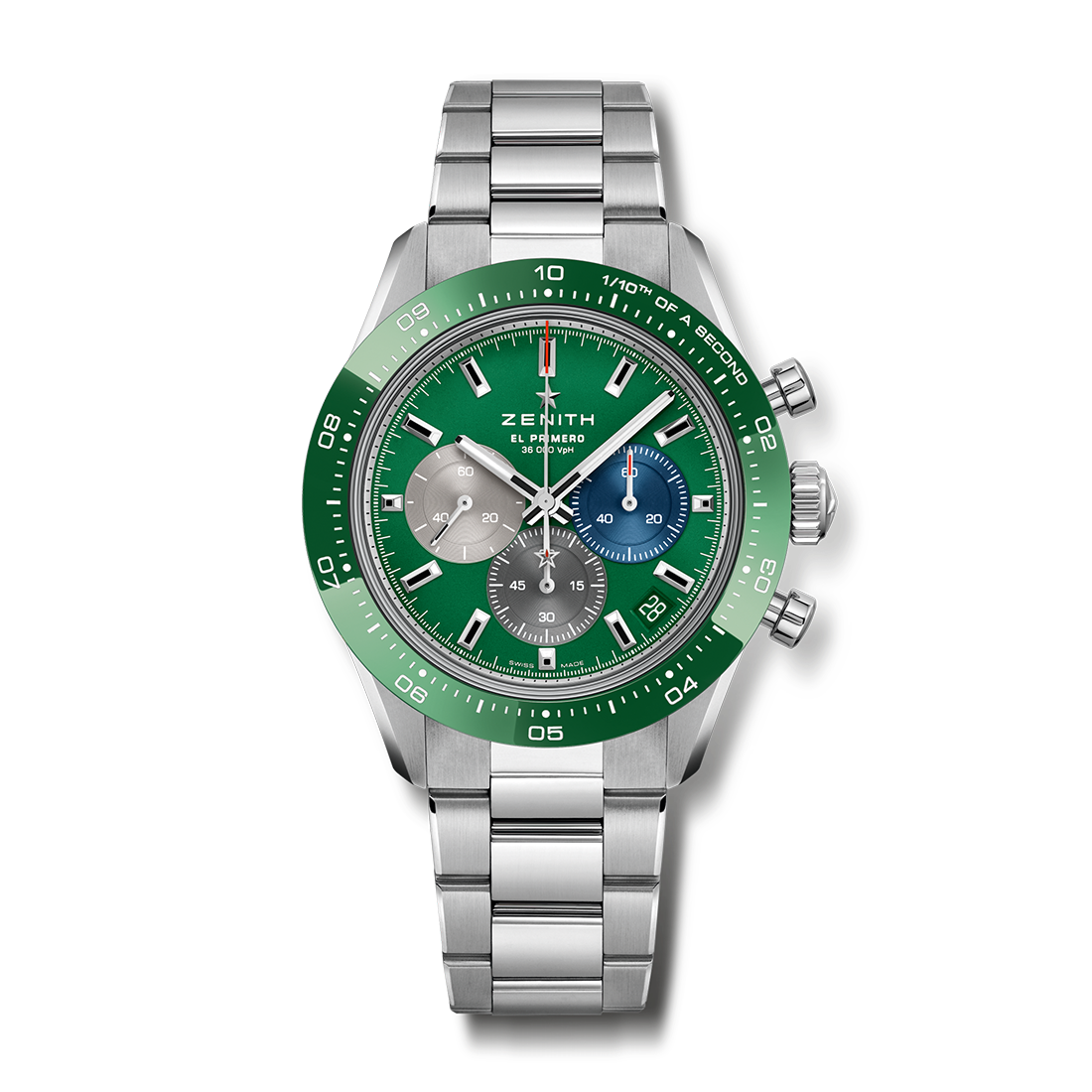 クロノマスター スポーツ グリーン 03.3119.3600/56.M3100|ゼニス クロノマスター スポーツ グリーン 03.3119.3600/56.M3100|ゼニス
