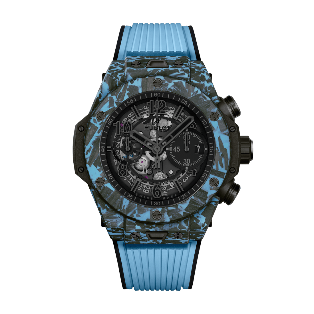 ビッグ・バン ウニコ カーボン スカイブルー 44mm (日本限定100本 / 2023年モデル)