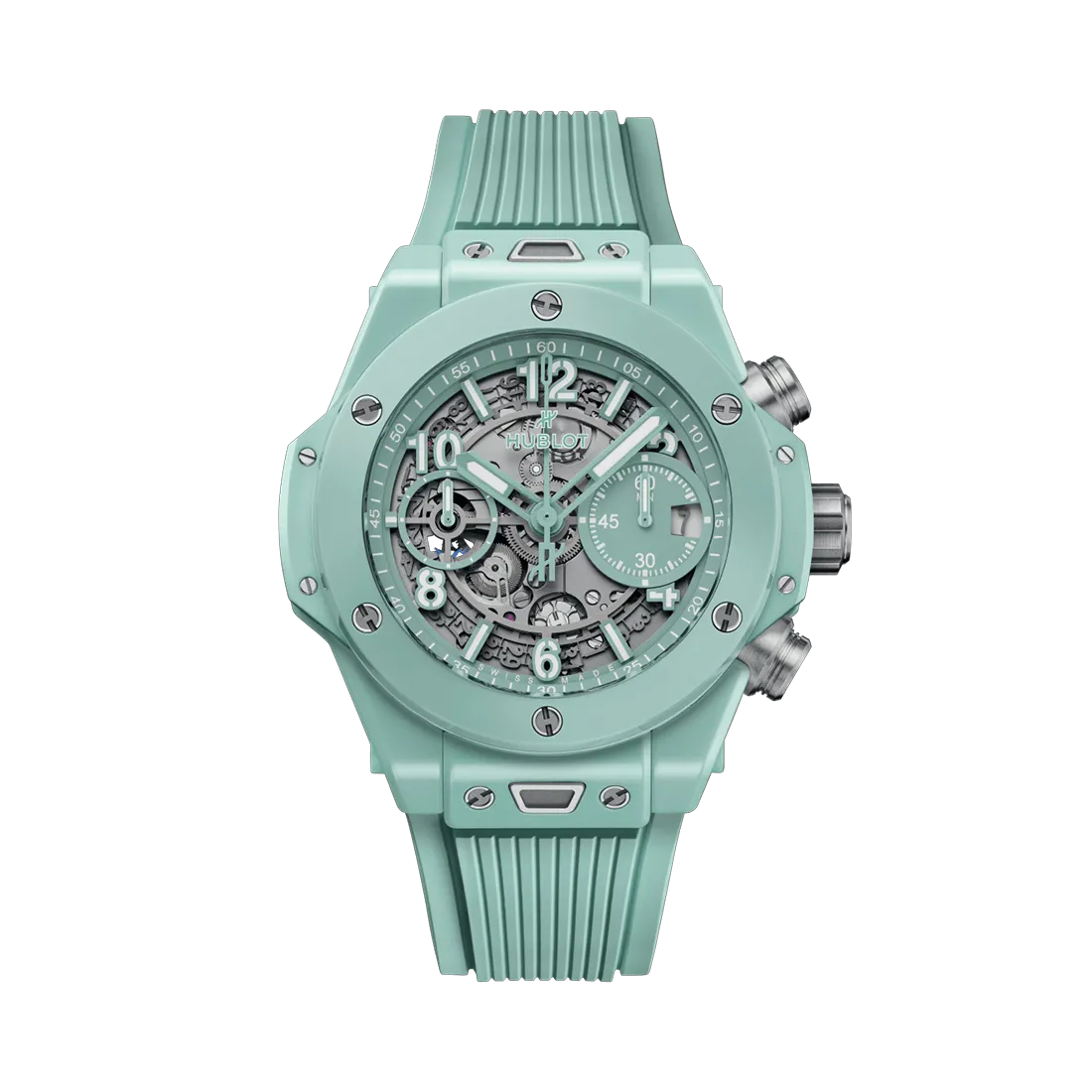 ビッグ・バン ウニコ ミントグリーンセラミック 42mm (2025年モデル)