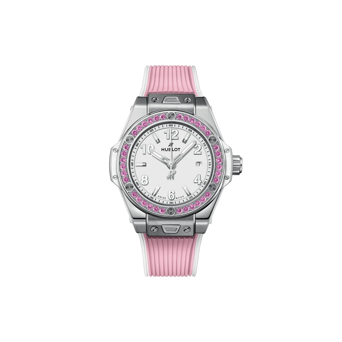 ビッグ・バン ワンクリック ジョイフル スチール ピンク 33mm (2025年モデル)