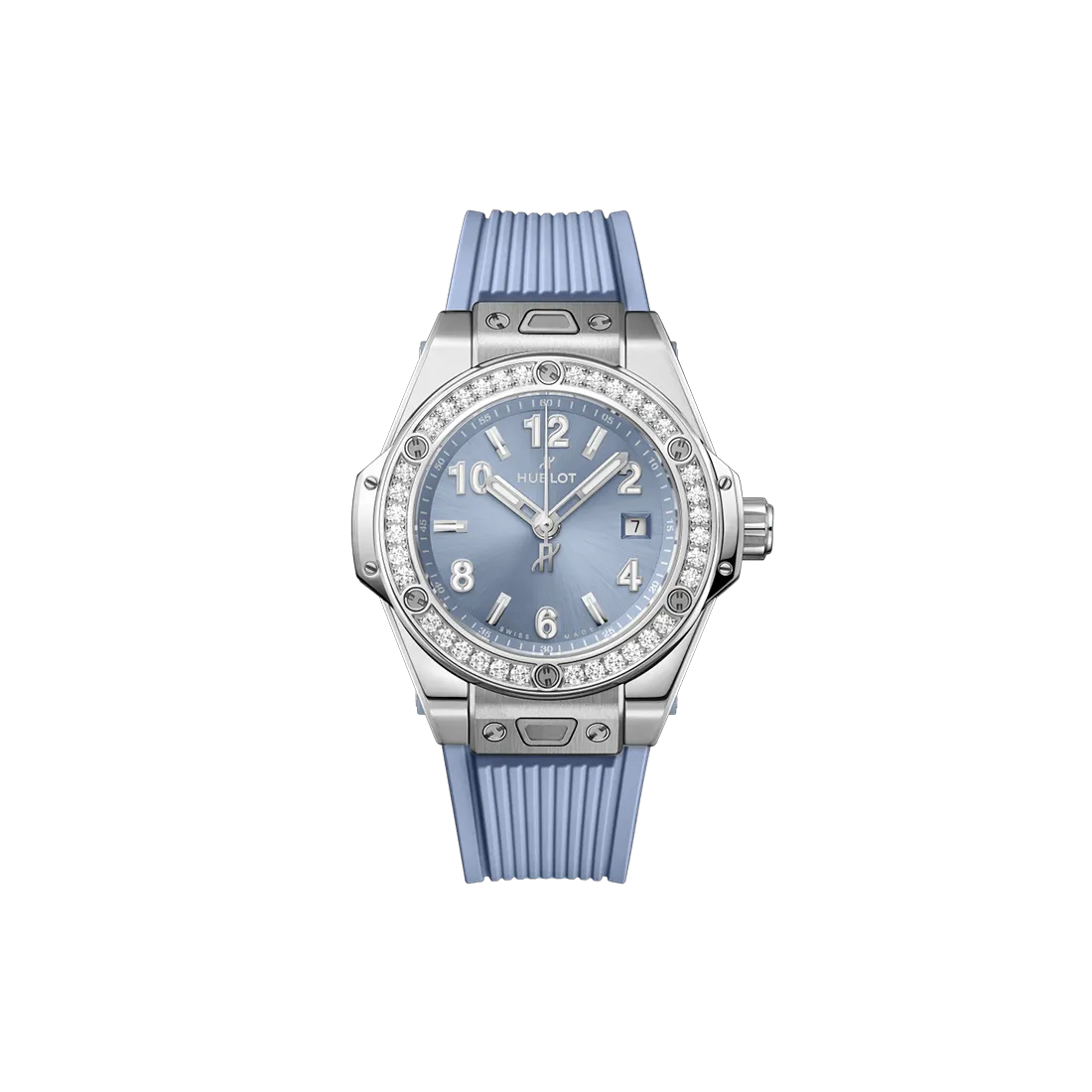 ビッグ・バン ワンクリック スチール コールブルー ダイヤモンド 33mm (2026年モデル)