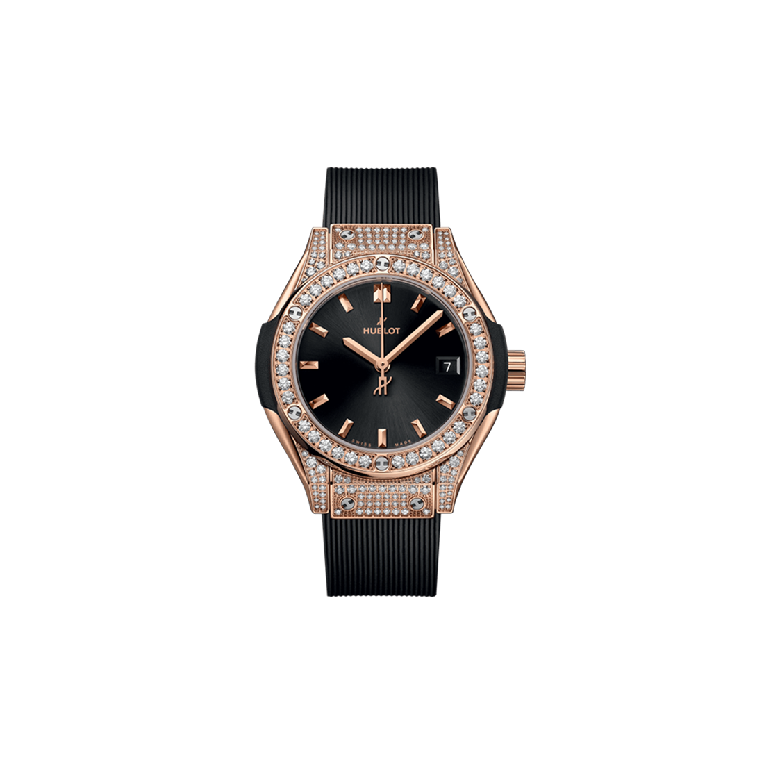 生産終了 / クラシック・フュージョン キングゴールド パヴェ 29mm (2024年モデル)