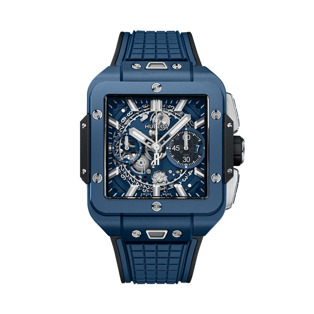 スクエア・バン ウニコ ブルーセラミック 42mm (2024年モデル)