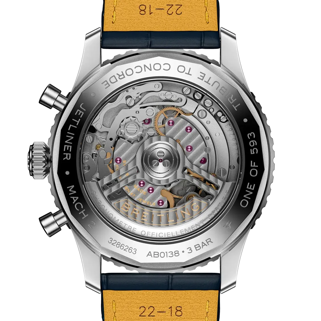 ナビタイマー B01 クロノグラフ 43 トリビュート トゥ コンコルド