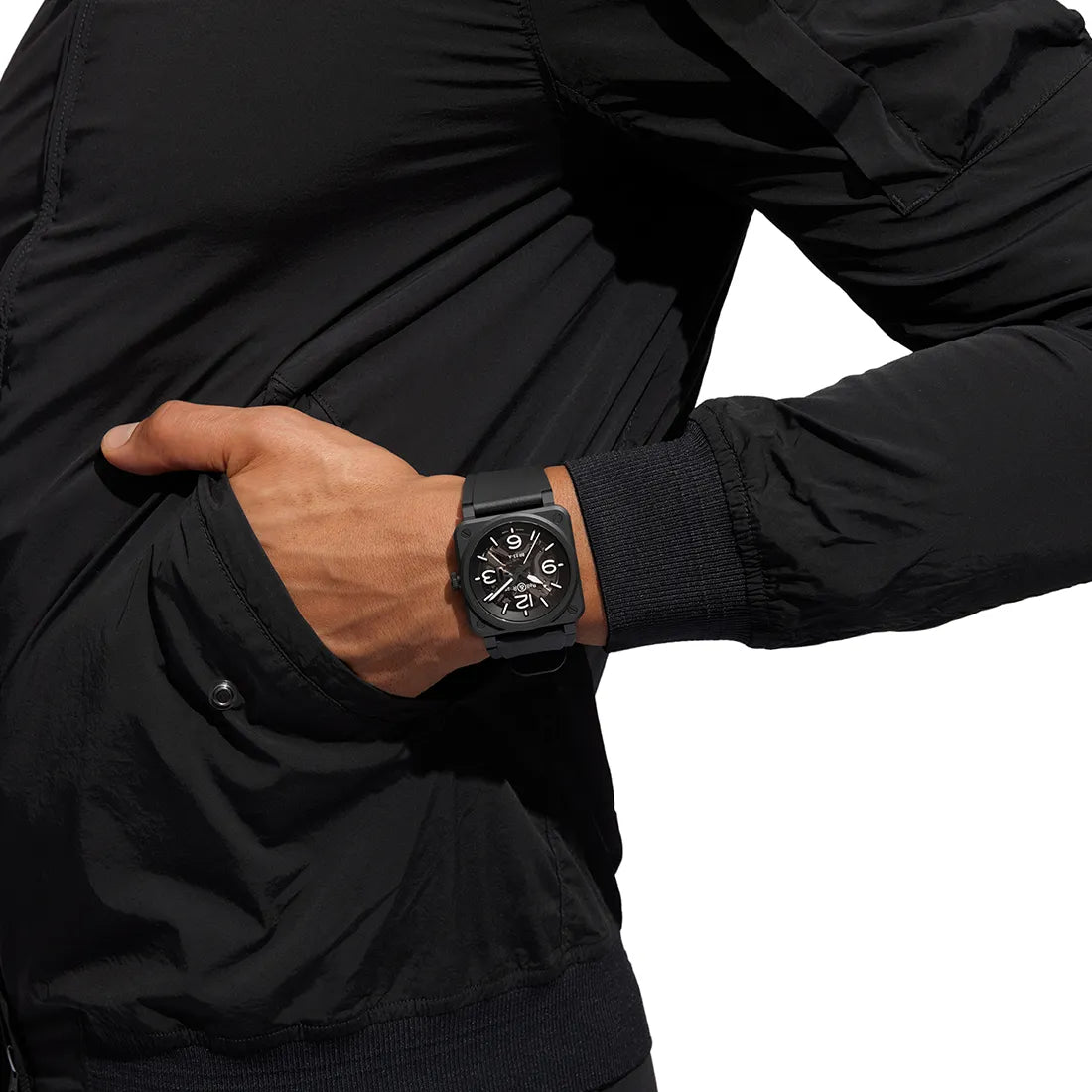 BR-03 SKELETON BLACK CERAMIC