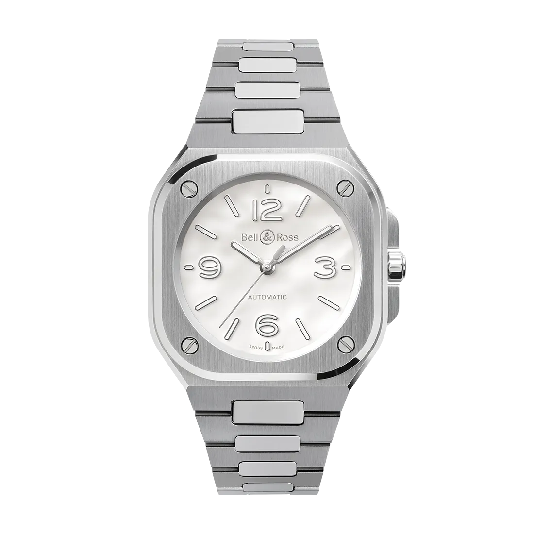 BR-05 36 MM MOTHER OF PEARL STEEL BR05A-S-MP-ST/SST|ベル&ロス BR-05 36 MM MOTHER OF PEARL STEEL BR05A-S-MP-ST/SST|ベル&ロス