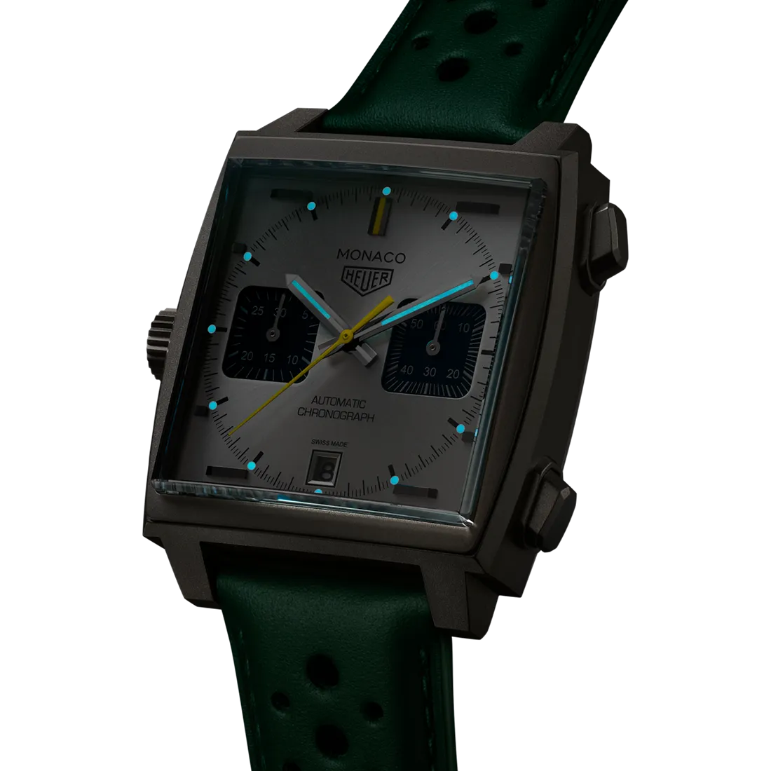 タグ・ホイヤー モナコ クロノグラフ レーシンググリーン 39mm / リミテッドエディション 世界限定1000本 (2024年モデル)