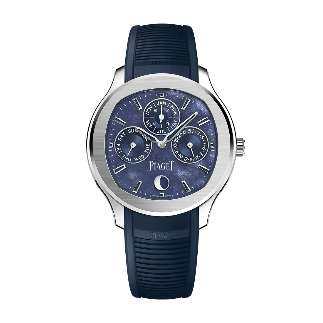 G0A49006 PIAGET ポロ パーペチュアルカレンダー オブシディアン