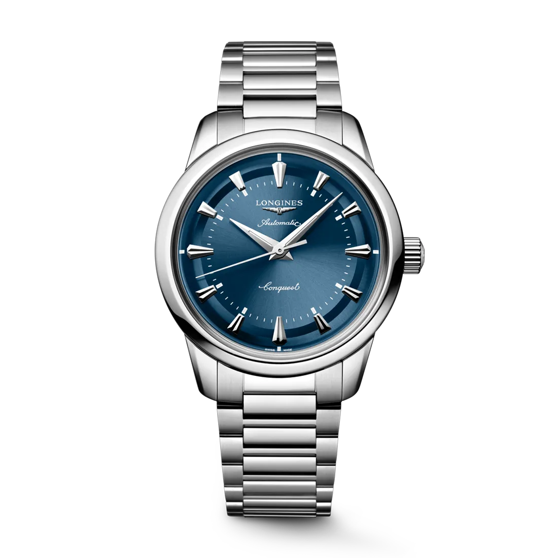 ひ*め様 LONGINES　コンクエスト メンズ腕時計 コンクエスト ヘリテージ 38.00mm L1.649.4.92.6｜ロンジン