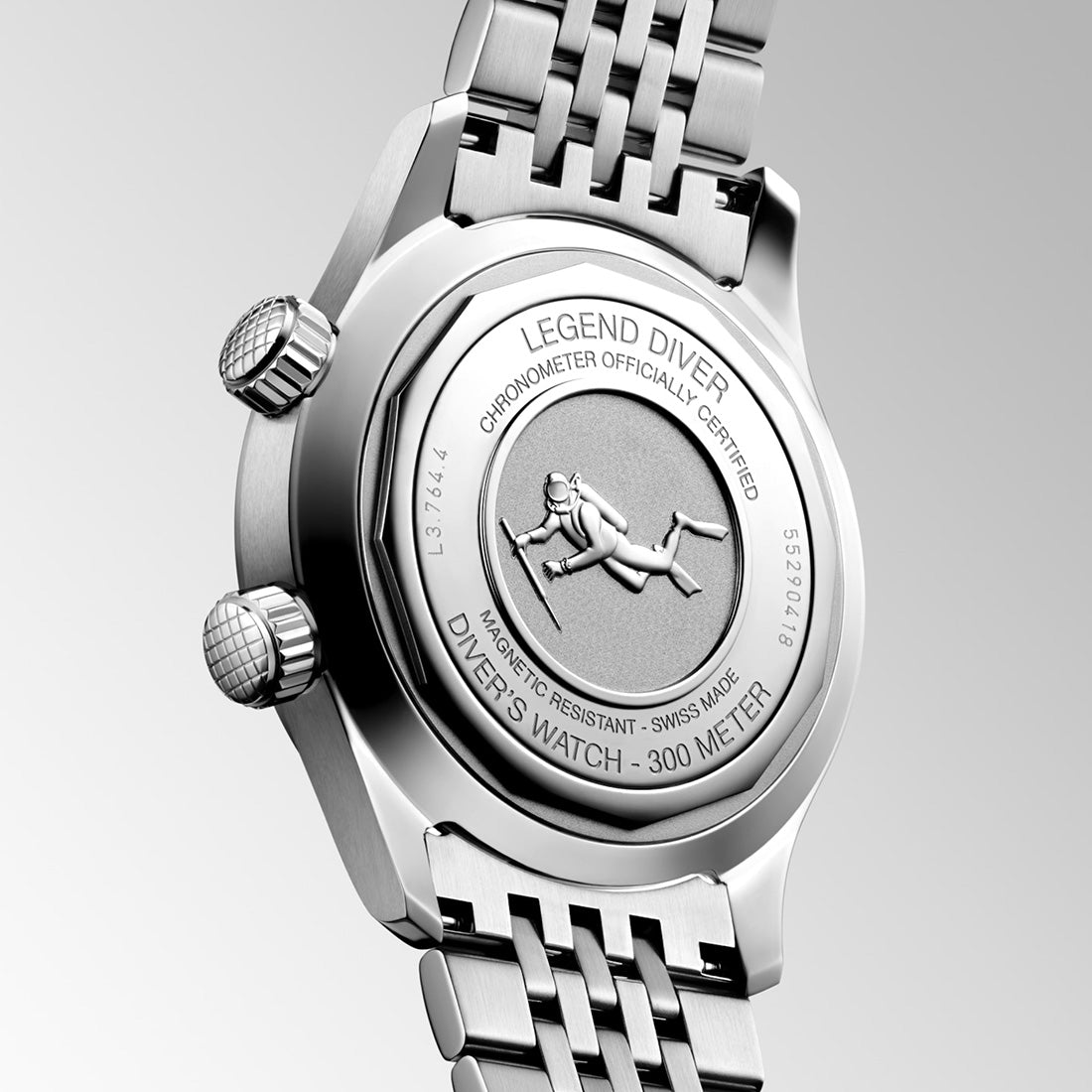 ロンジン レジェンドダイバー 39.00mm (2023年モデル)