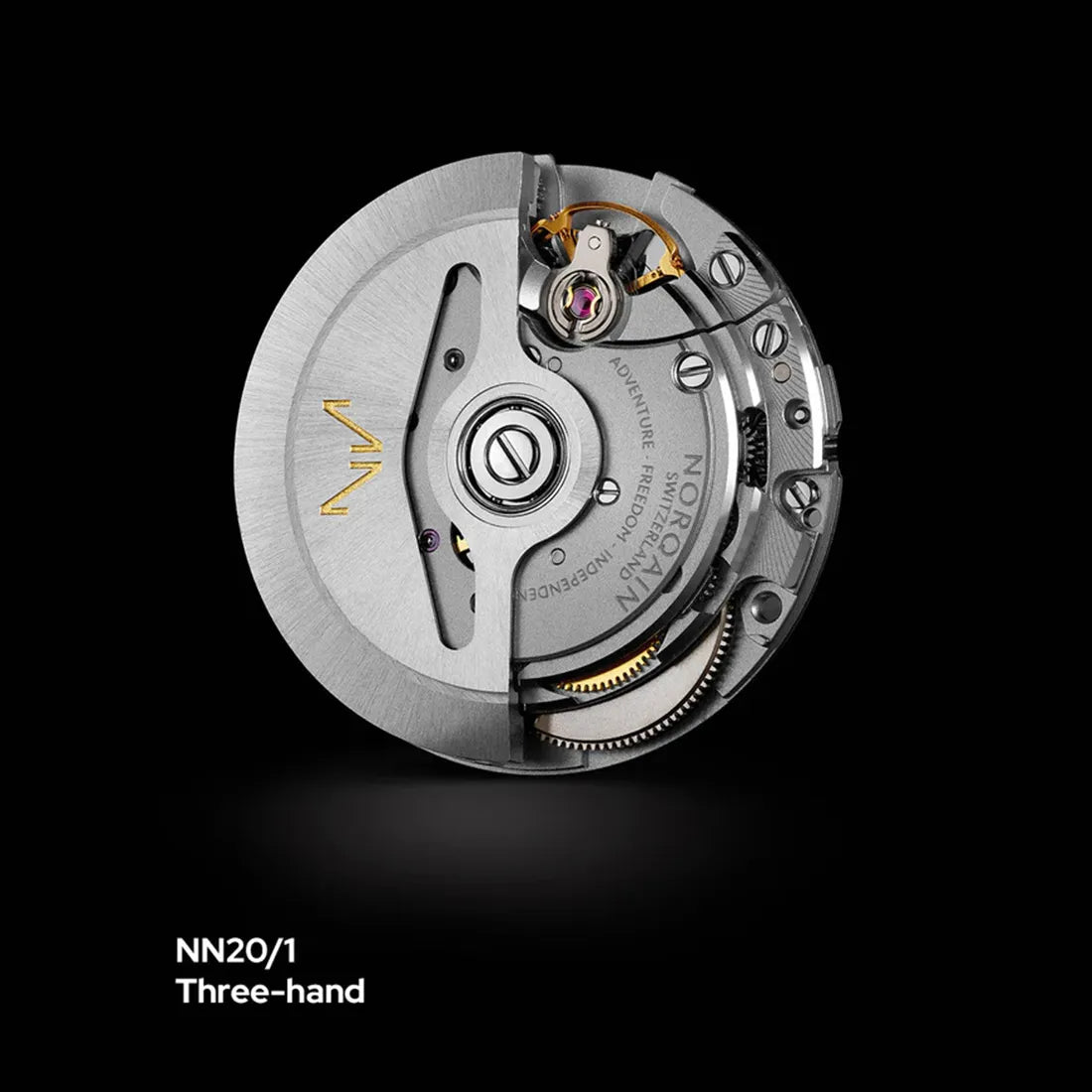 インディペンデンス ワイルドワン スケルトン 39MM ハイパーピンク