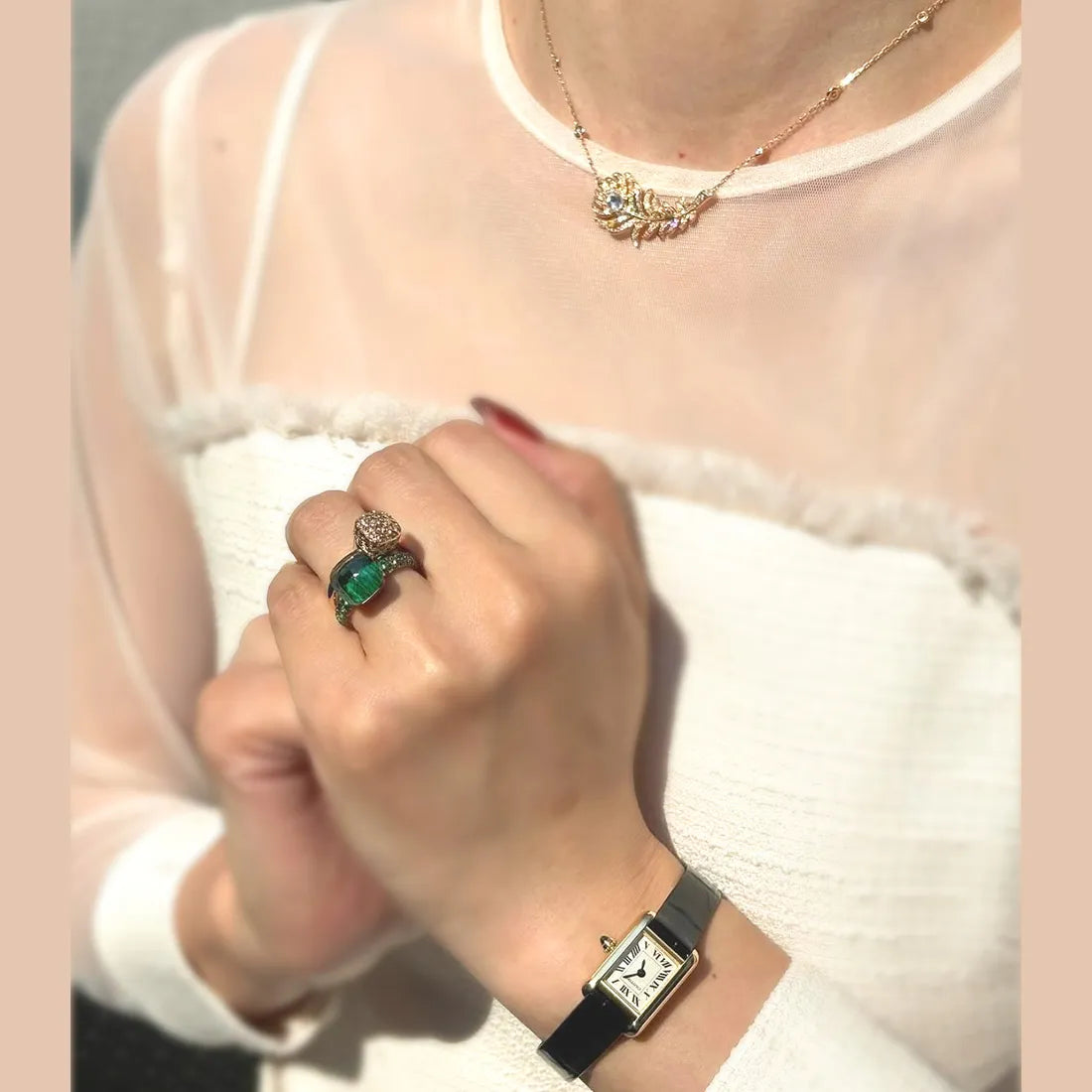 ヌード ソリテール プチ リング