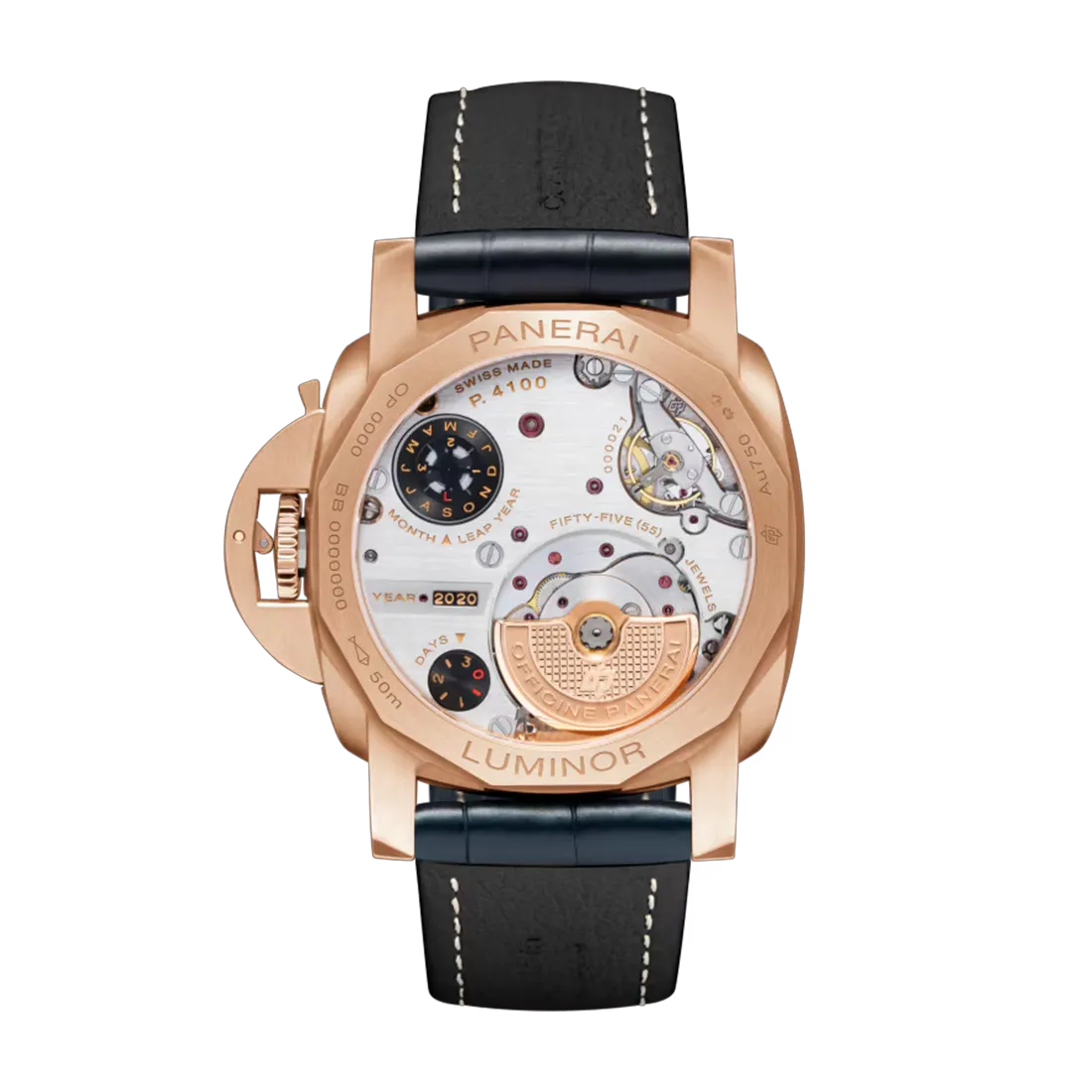 ルミノール パーペチュアルカレンダー GMT ゴールドテック™ 44mm