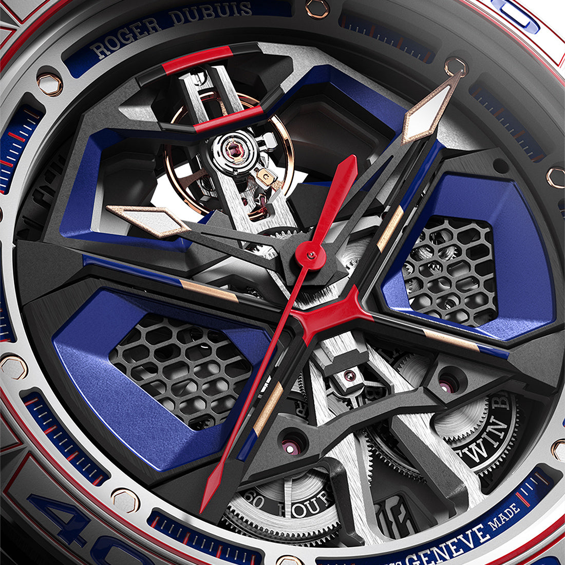 EXCALIBUR SPIDER HURACÁN チタン 45MM (世界限定88本)