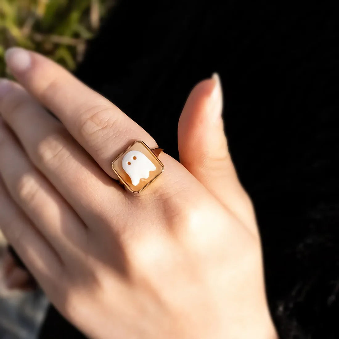 MINI CAMEO FANTASMA リング