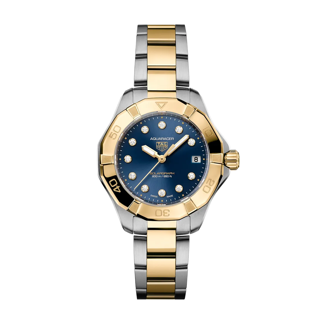 タグ・ホイヤー アクアレーサー プロフェッショナル200 ソーラーグラフ 34mm (2025年モデル)