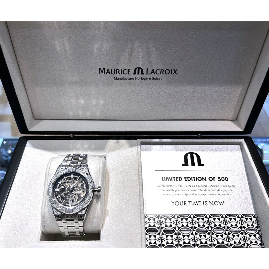 アイコン オートマティック39mm スケルトン アーバントライブ