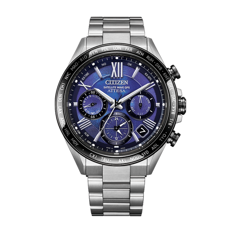 ACT Line エコ・ドライブGPS衛星電波時計 ダブルダイレクトフライト UNITE with BLUE ※ノベルティプレゼント