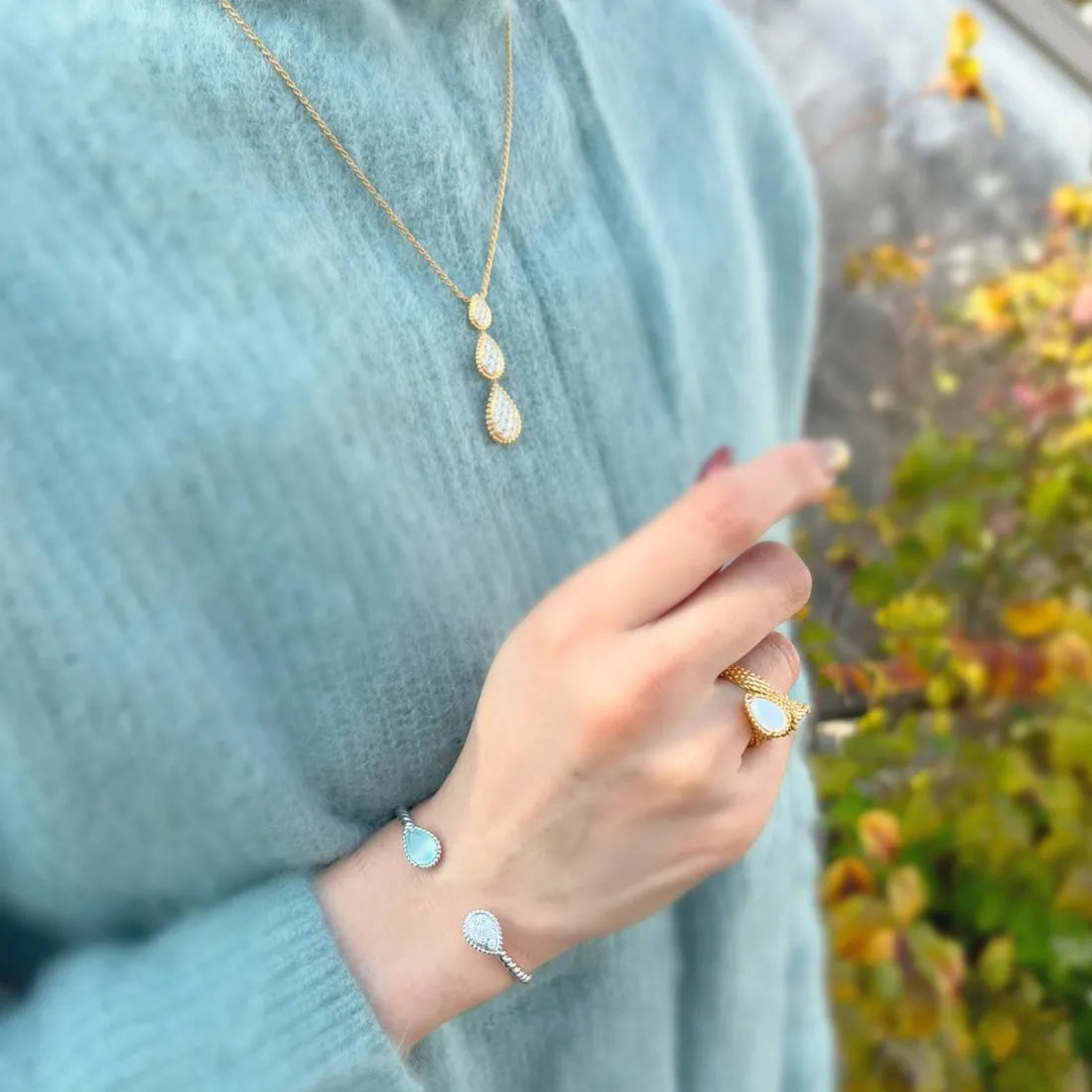 セルパンボエム ツイン モチーフ バングル