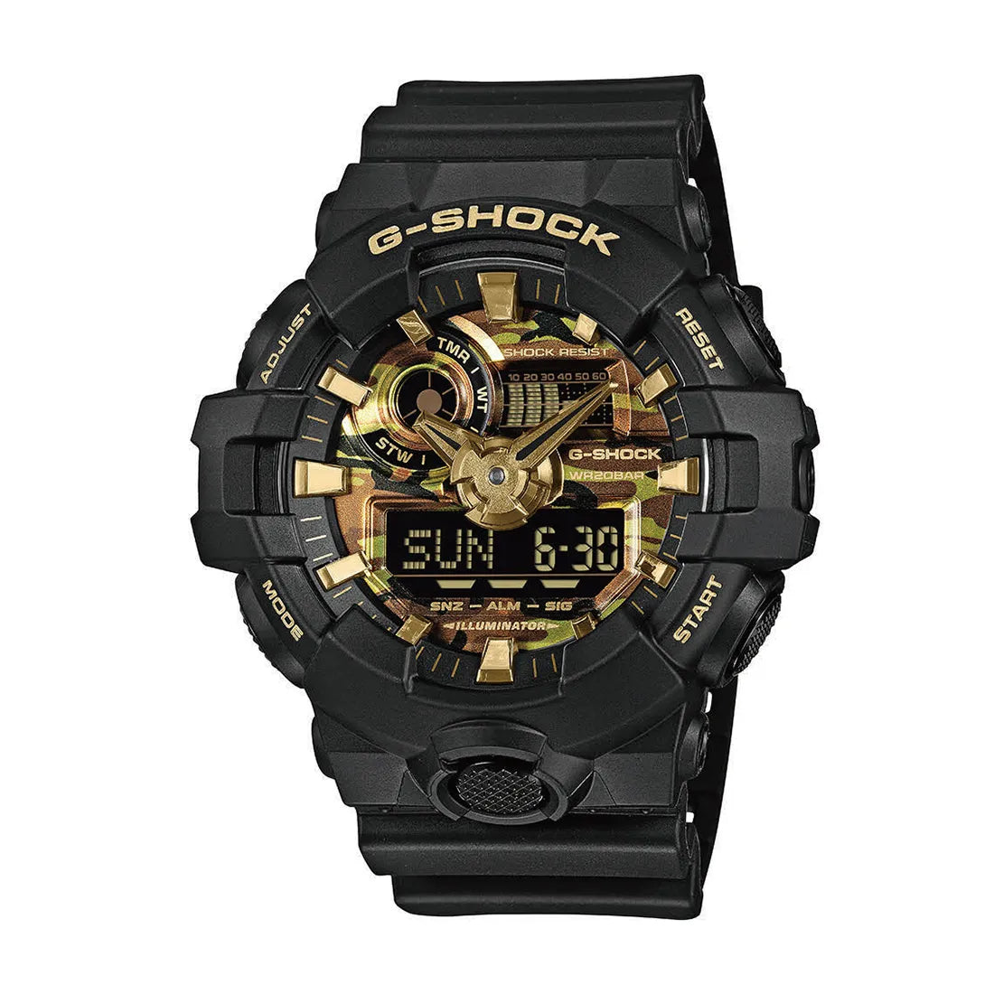 BOLD CAMO Series CAMO AND GOLD GA-700CF-1AJF｜ジーショック