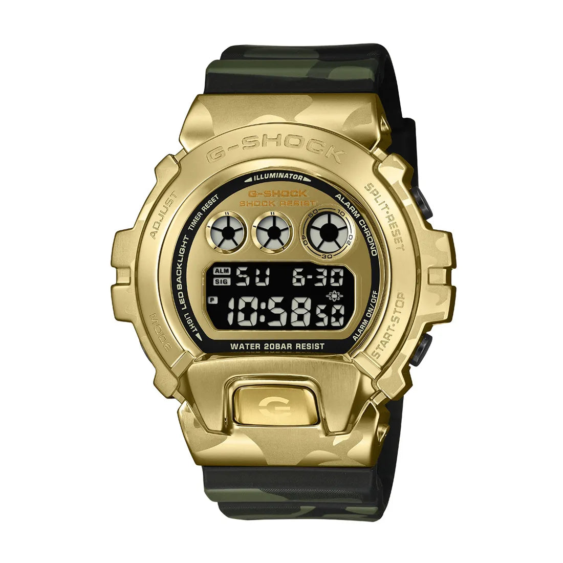 BOLD CAMO Series CAMO AND GOLD GM-6900CMG-3JF｜ジーショック