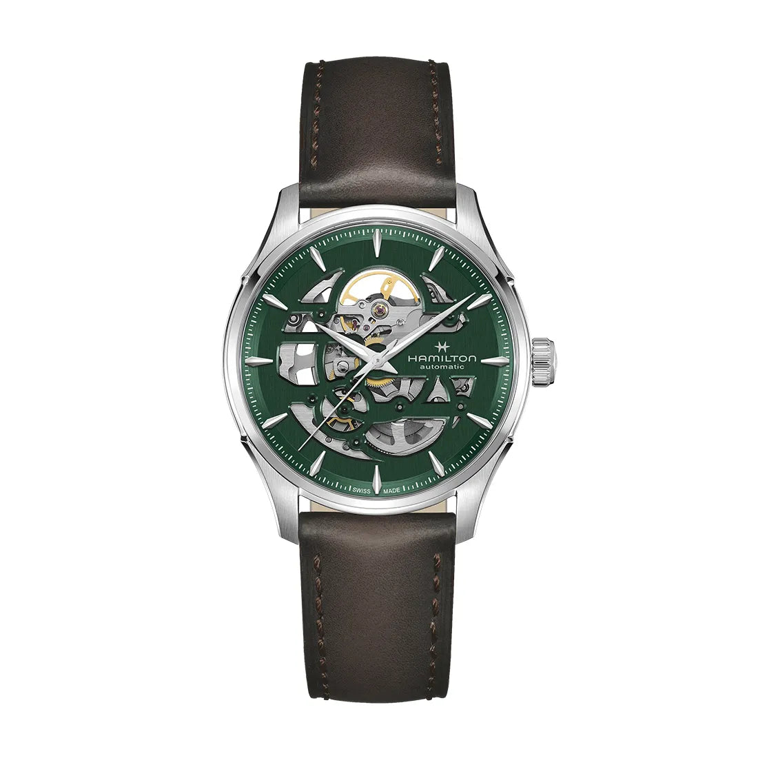 H42535560 ジャズマスター スケルトン オープン ハート 40mm