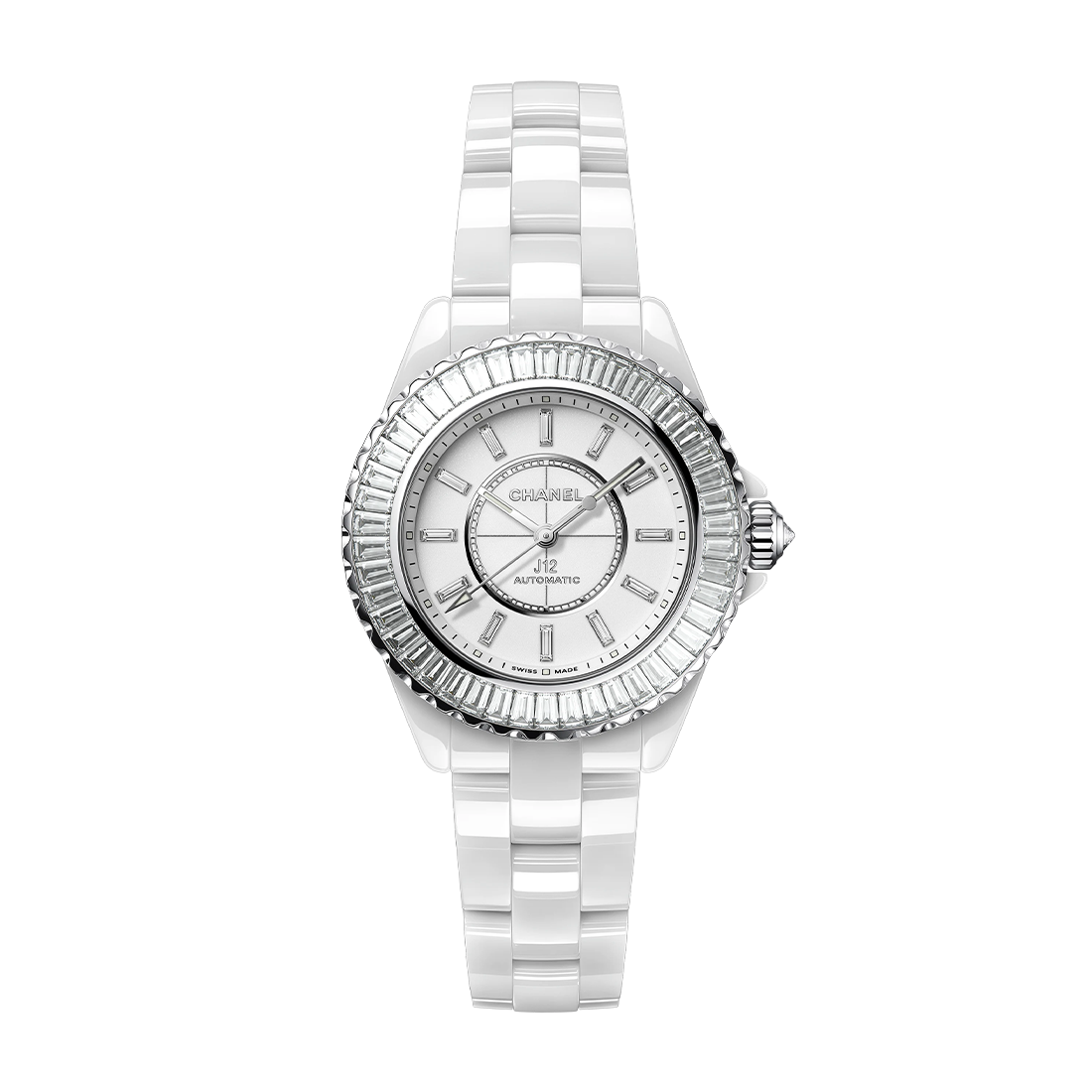 J12 バゲット ダイヤモンドベゼル キャリバー12.2 33MM