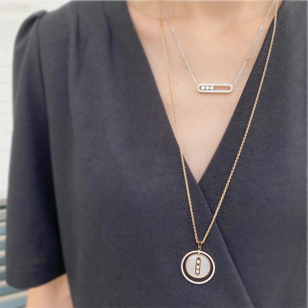 ムーヴ パヴェ ネックレス