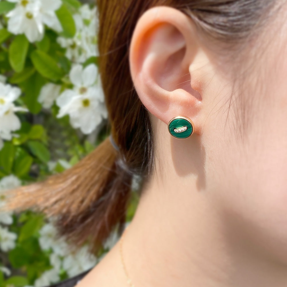 ポムポムドット ピアス