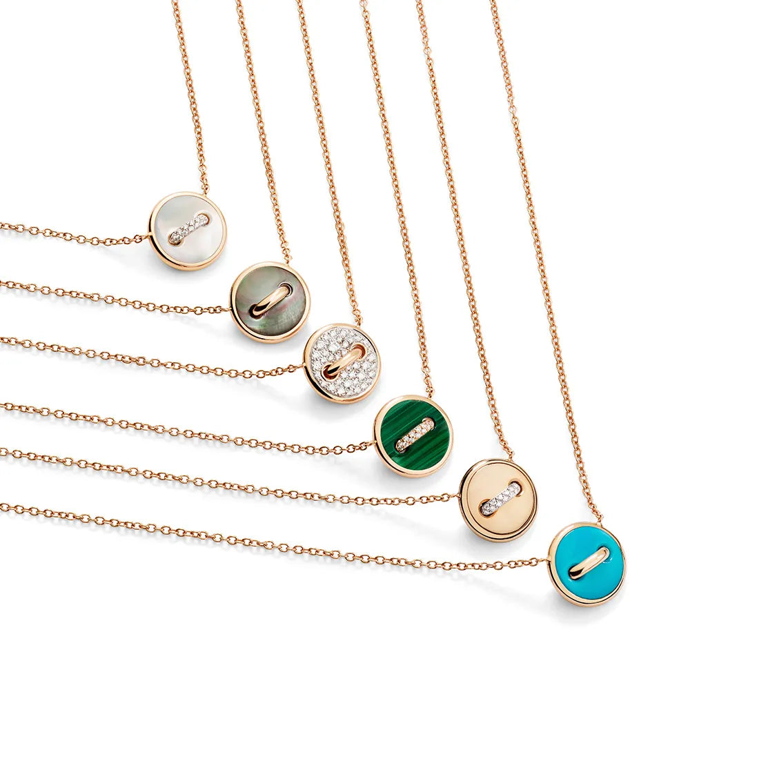 ポムポムドット ネックレス