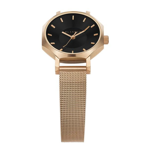 Volare OKTO Dark Rose with Mesh Strap 28mm