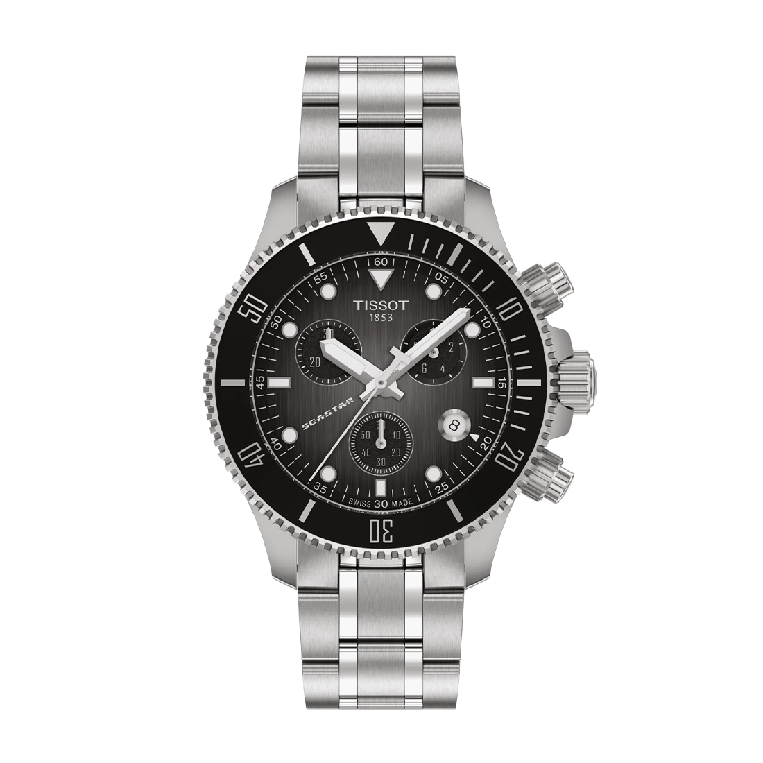 TISSOT シースター 1000 クォーツ クロノグラフ 38mm T120.217.11 TISSOT シースター 1000 クォーツ クロノグラフ 38mm T120.217.11