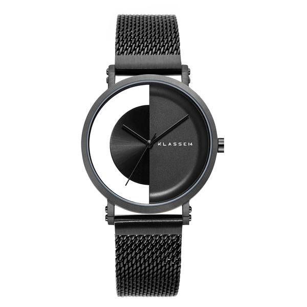 【美品】i　アイリバー　IHP-140　黒 IMPERFECT ARCH Dark Metal with Mesh Strap 40mmWIM19BK013M