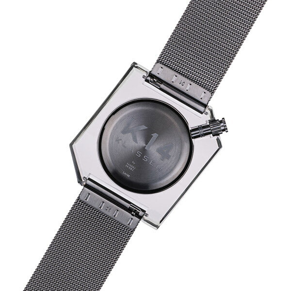 K14 IRREGULARLY SQUARE Gun with Mesh Strap 40mm