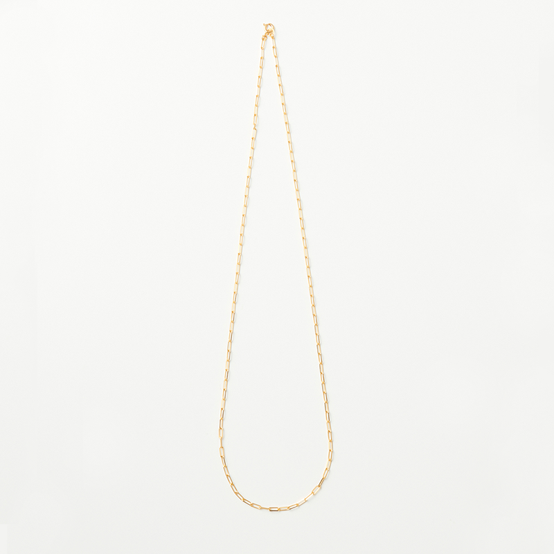 サイレント レイン ネックレス ロングレクタングルチェーン 60cm サイレント レイン ネックレス ロングレクタングルチェーン 60cm