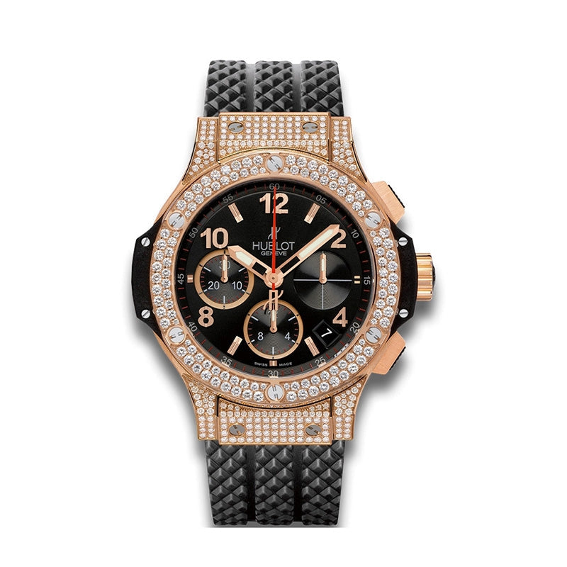 ビッグ・バン オリジナル ゴールド パヴェ 41mm