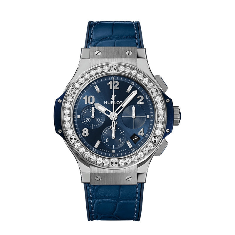 Big Bang Original Steel Blue Diamond 41mm