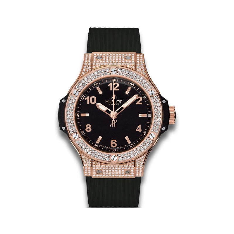 ビッグ・バン ゴールド パヴェ 38mm