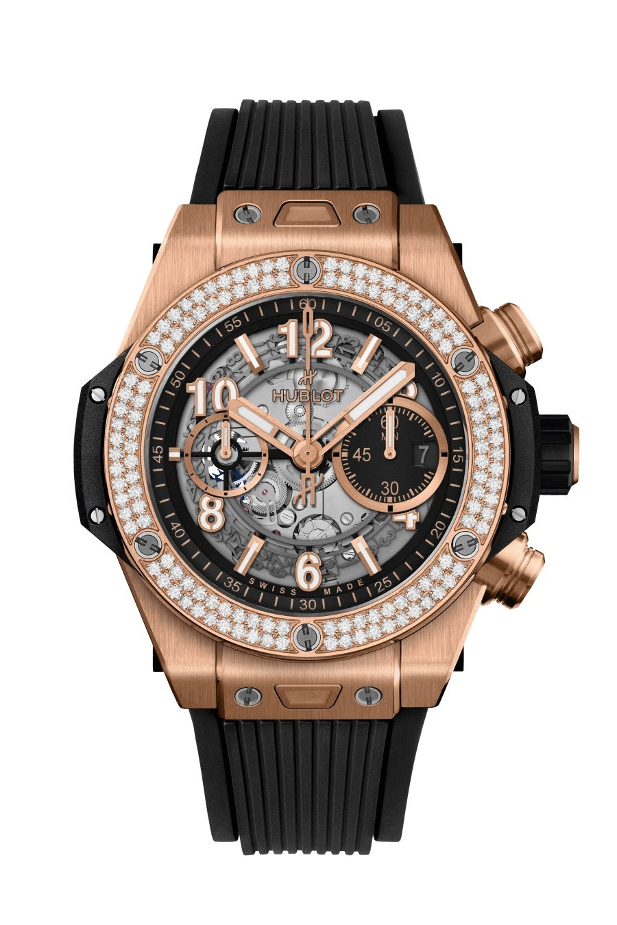 ビッグ・バン ウニコ キングゴールド ダイヤモンド 44mm (2021年モデル)