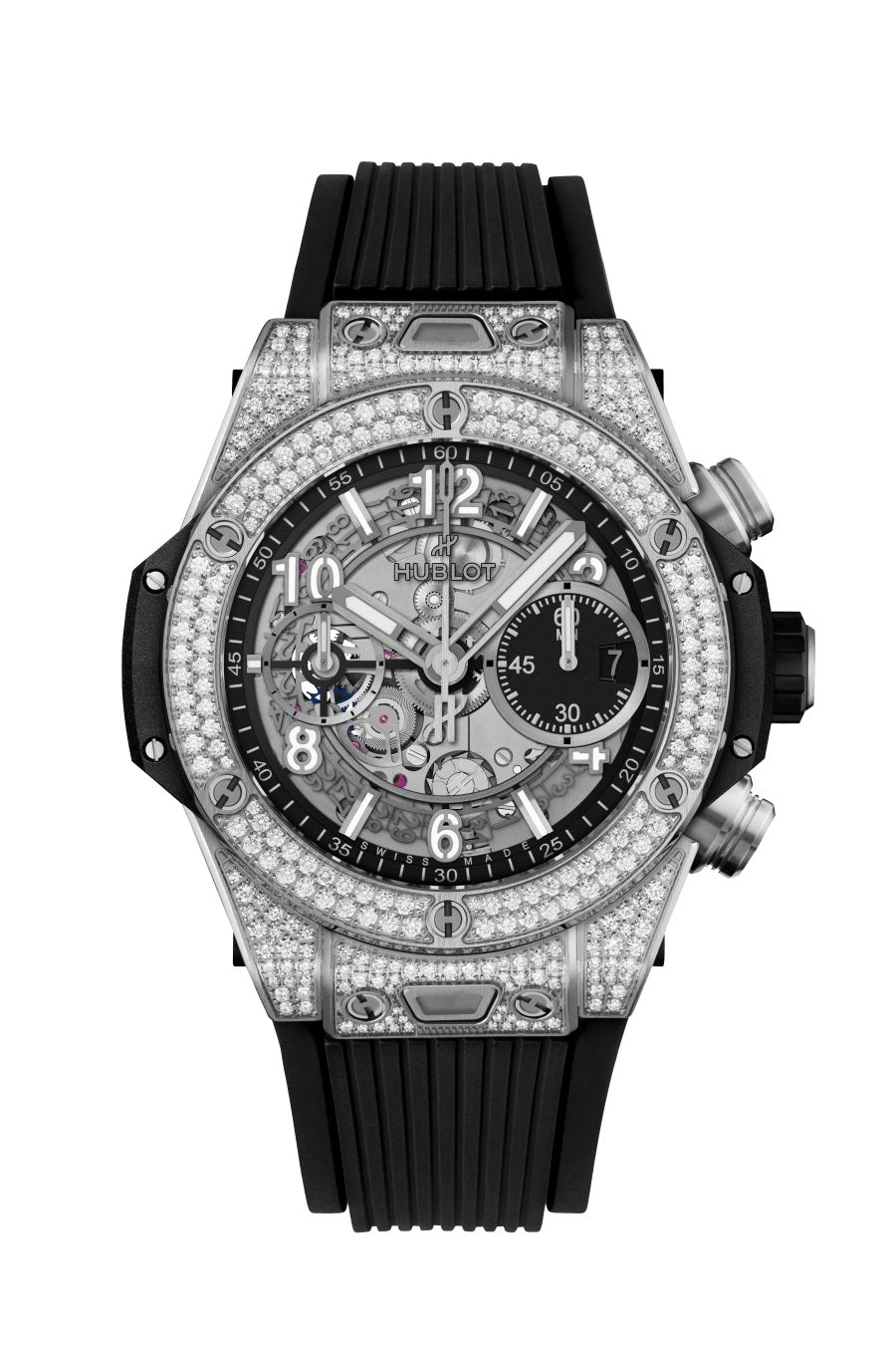 Big Bang Unico Titanium Pavé 42mm (2021 model)