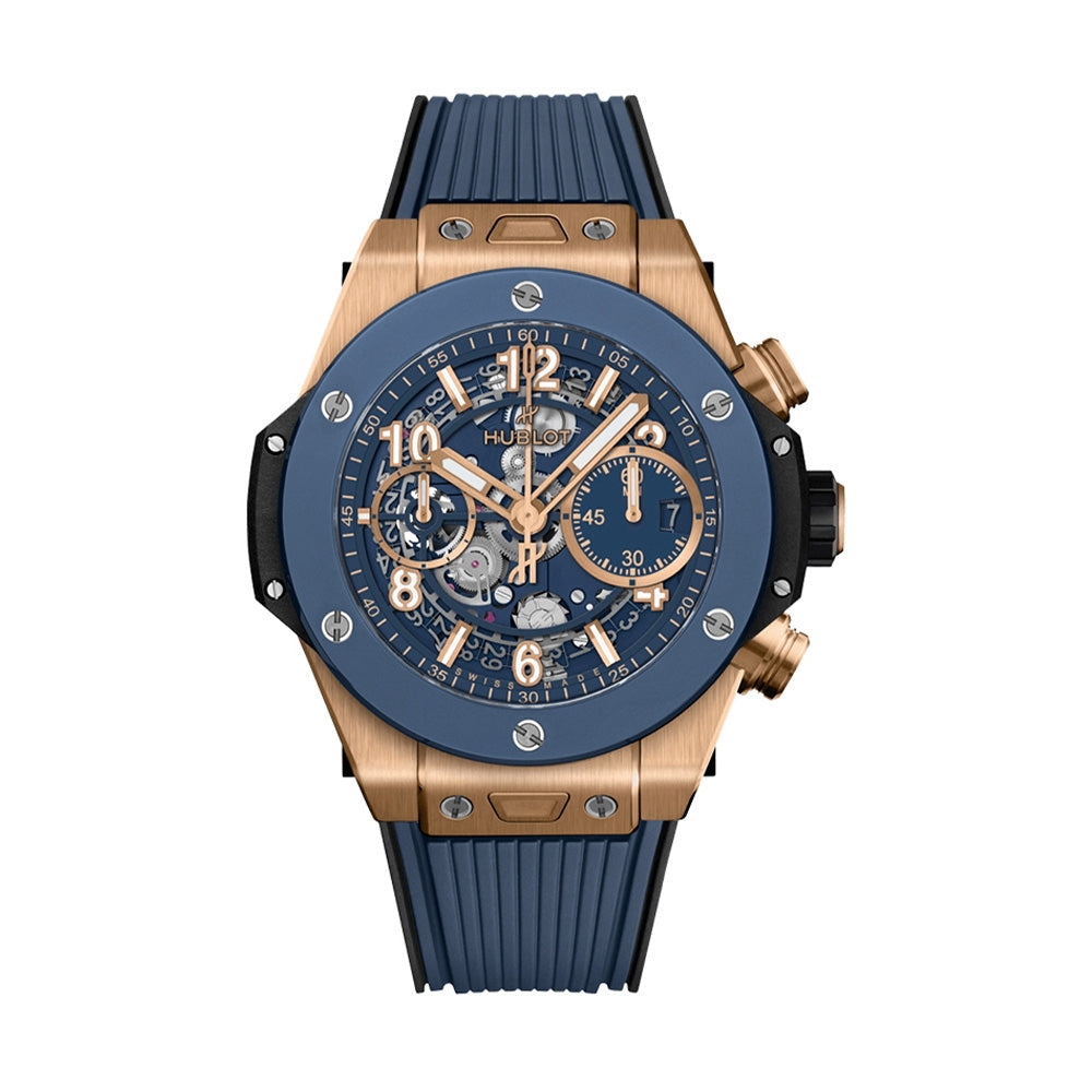 Big Bang Unico King Gold Blue Ceramic 42mm (2021 Model)