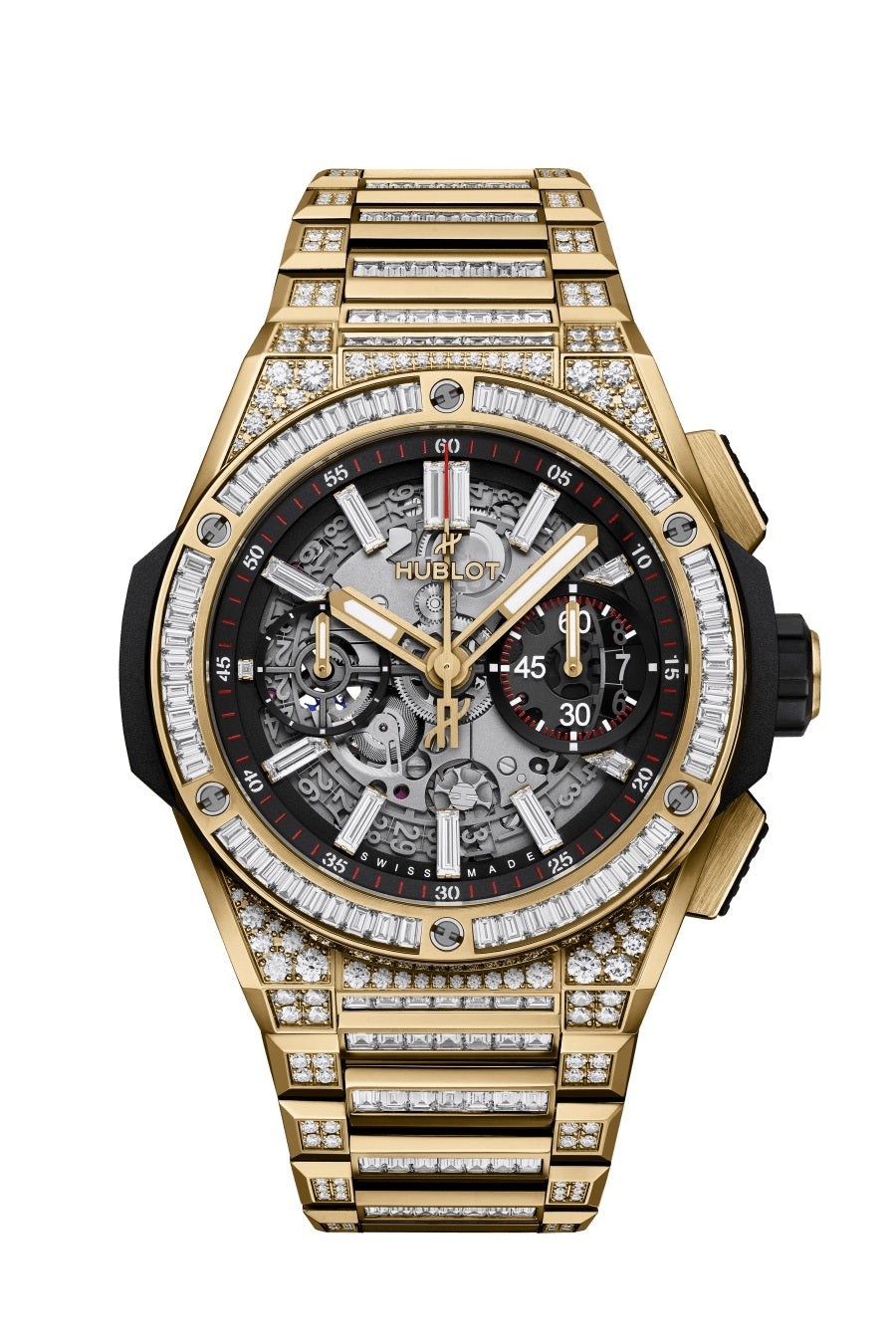 ビッグ・バン インテグレーテッド イエローゴールド ジュエリー 42mm (2022年モデル)