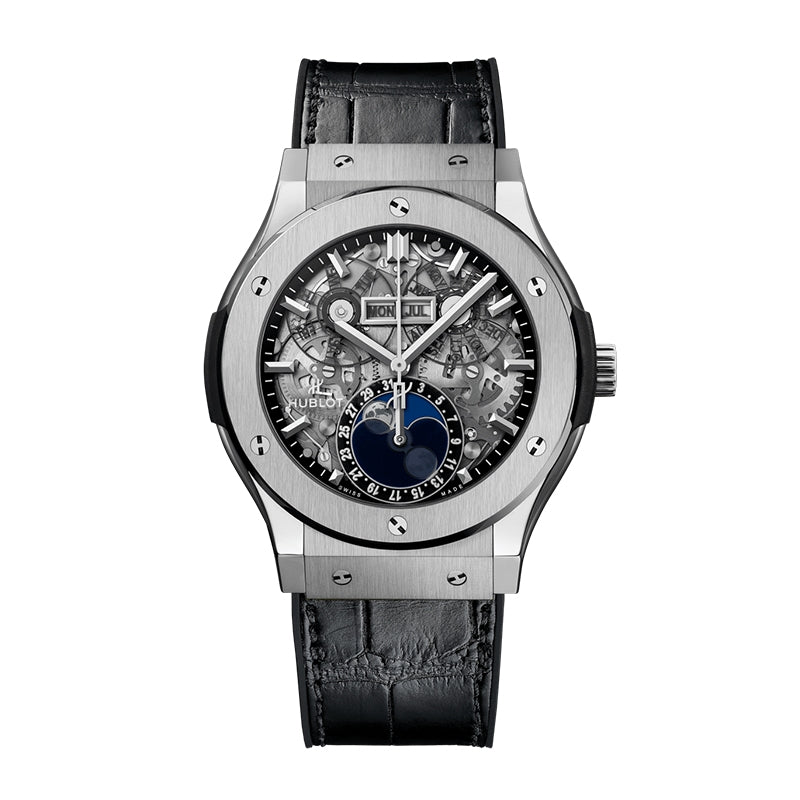 クラシック・フュージョン アエロフュージョン ムーンフェイズ チタニウム 45mm