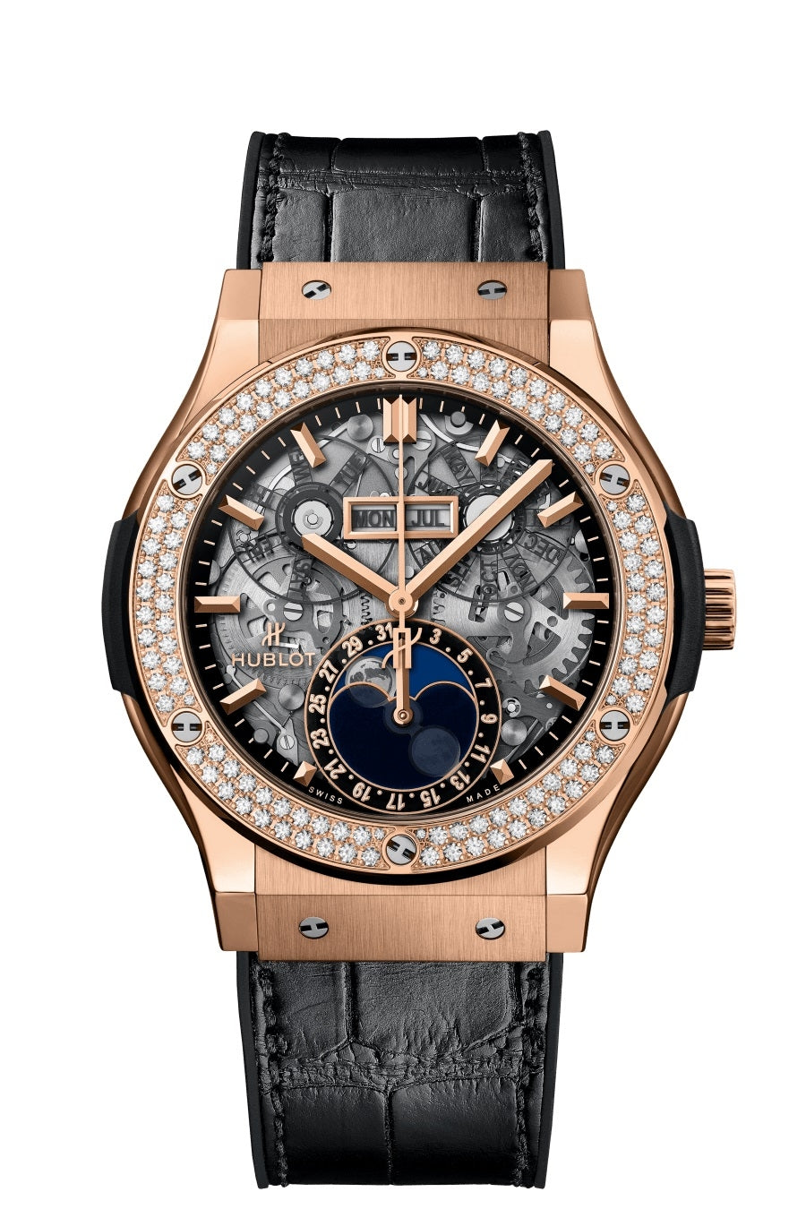 クラシック・フュージョン アエロ・フュージョン ムーンフェイズ キングゴールド ダイヤモンド 45mm